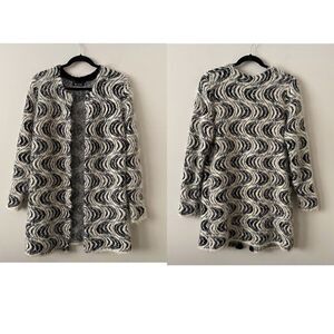 II Sisters - Eyelash Fuzzy Open Front Cozy Cardigan